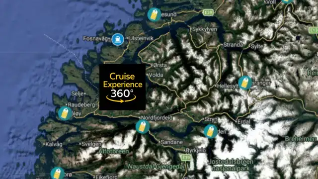 Cruisewijzer Interactieve Wereld Cruisehaven kaart – 360° Beelden & Informatie